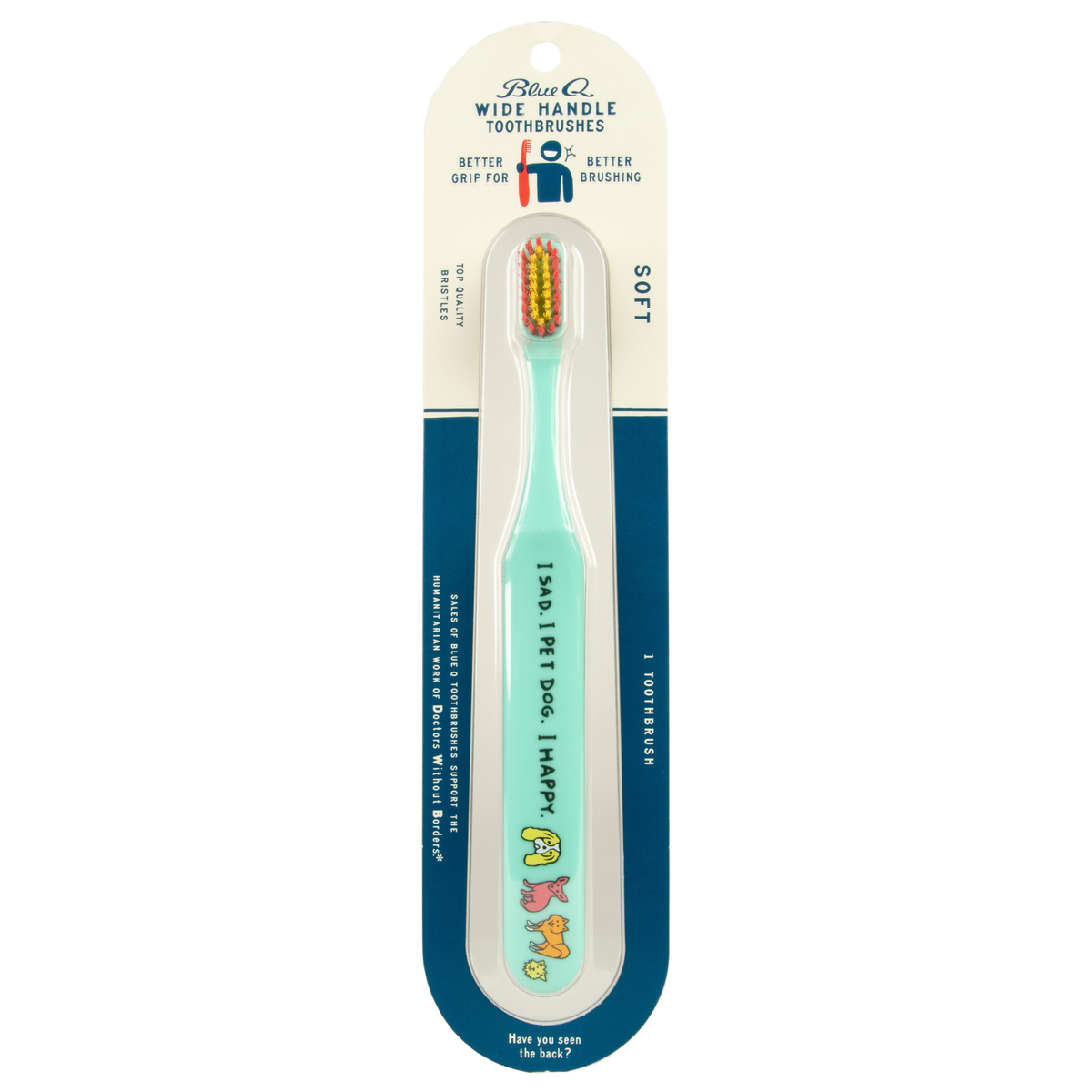 I Sad. I Pet Dog. – Quirky Toothbrush