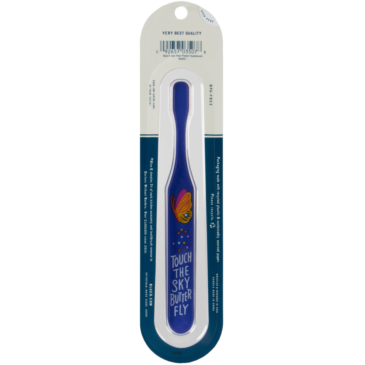 Use Your Power – Quirky Toothbrush