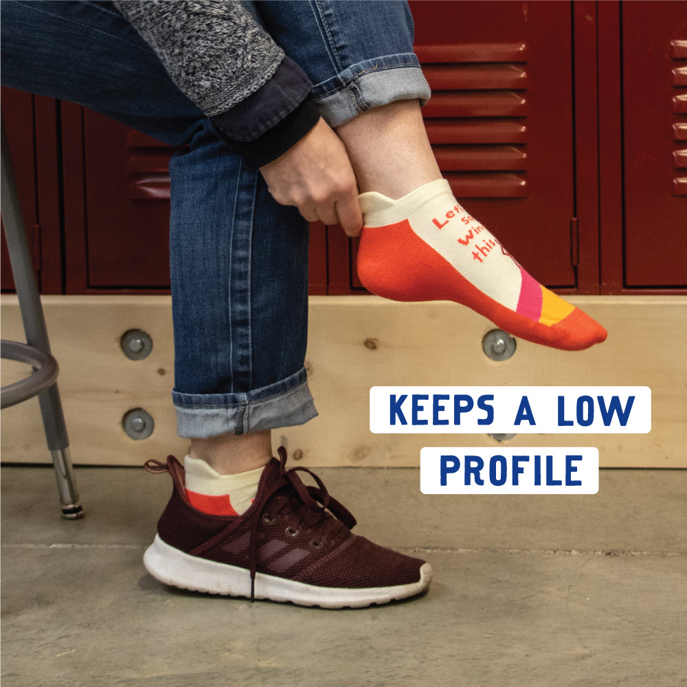 Sneaker Socks - Keeps a Low Profile (Until It Doesn’t)