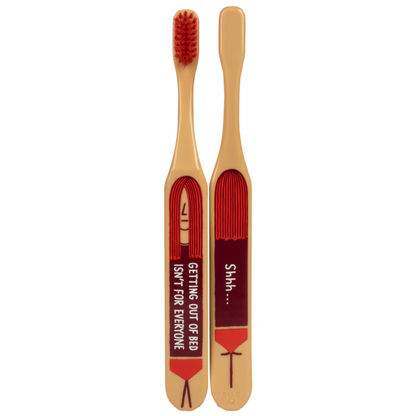 Getting Out of Bed – Quirky Toothbrush