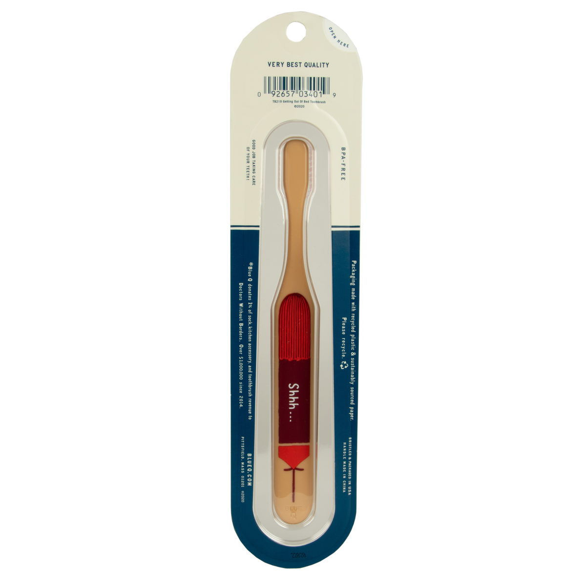 Getting Out of Bed – Quirky Toothbrush