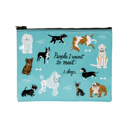 People to Meet: Dogs Zipper Pouch