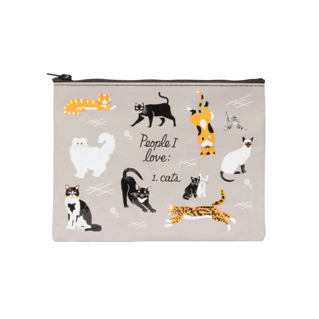 People I Love: Cats Zipper Pouch