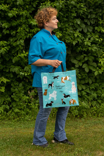 People to Meet: Dogs Tote Bag