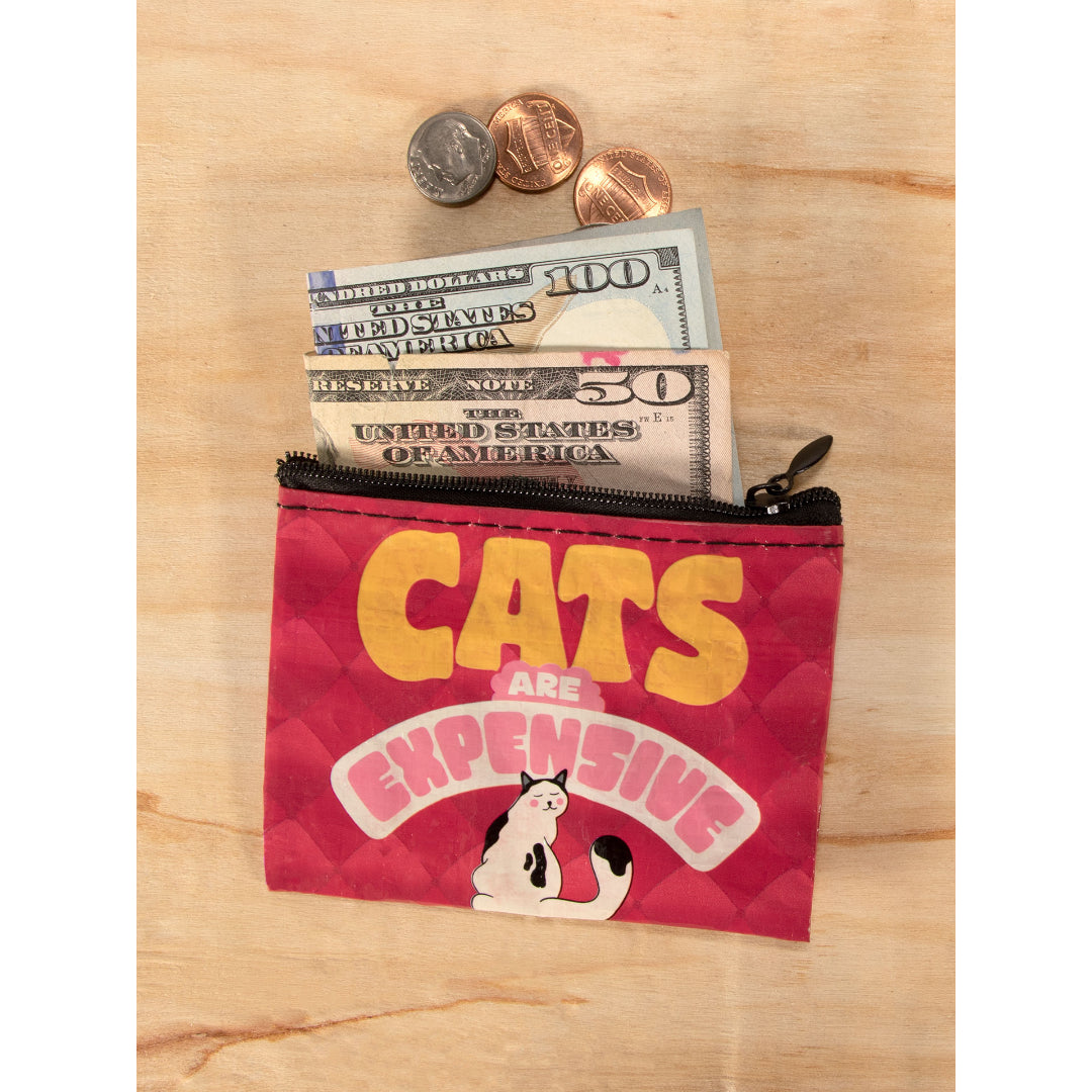 Cats Are Expensive Coin Purse