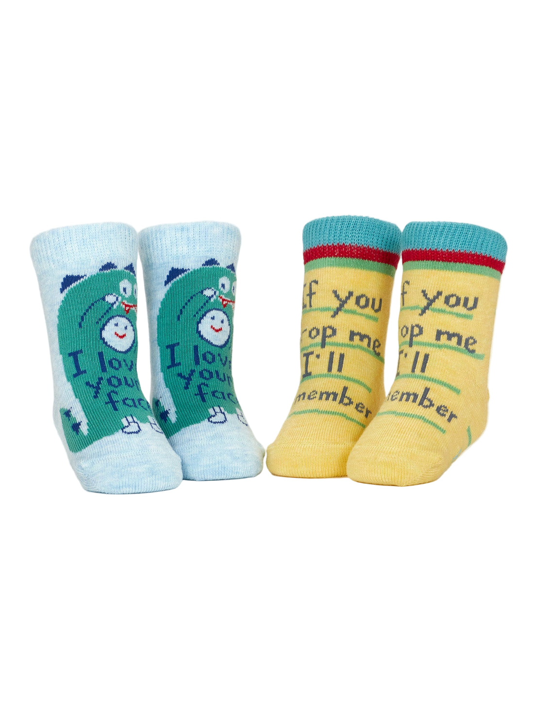 Will Remember If You Drop Me - Baby Socks