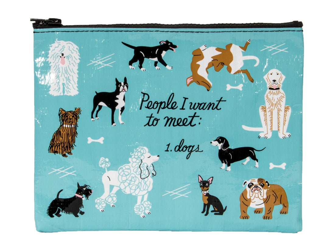 People to Meet: Dogs Zipper Pouch