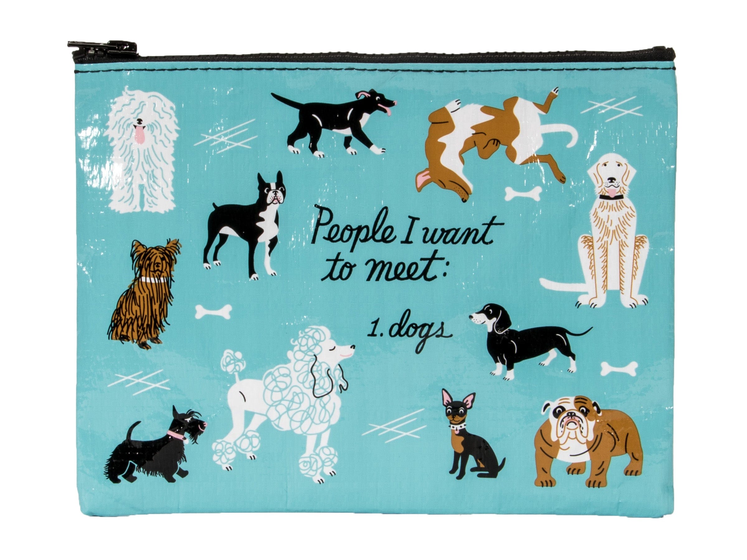 People to Meet: Dogs Zipper Pouch